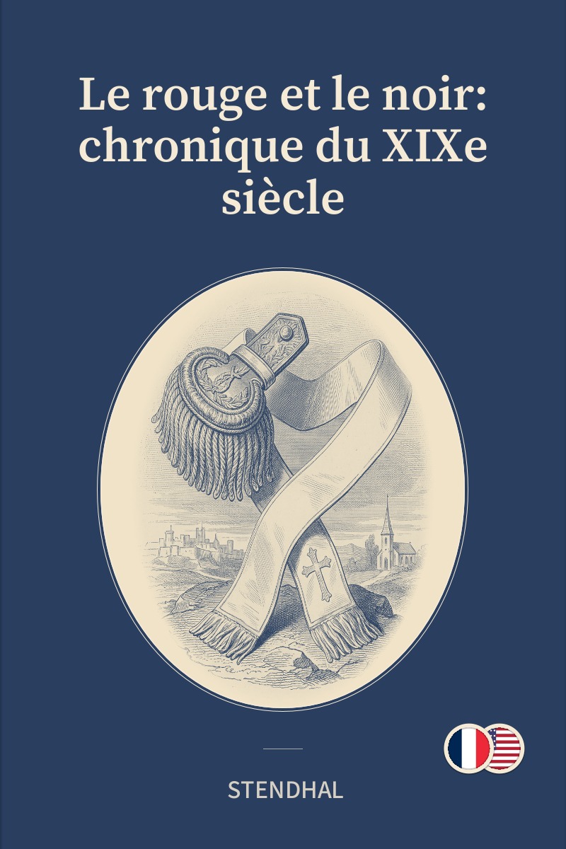 Le rouge et le noir: chronique du XIXe siècle cover